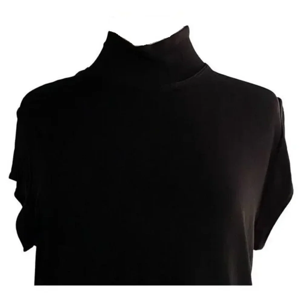 Chico's Travelers™ Mock Neck Top Size 2/Large - Picture 6 of 9